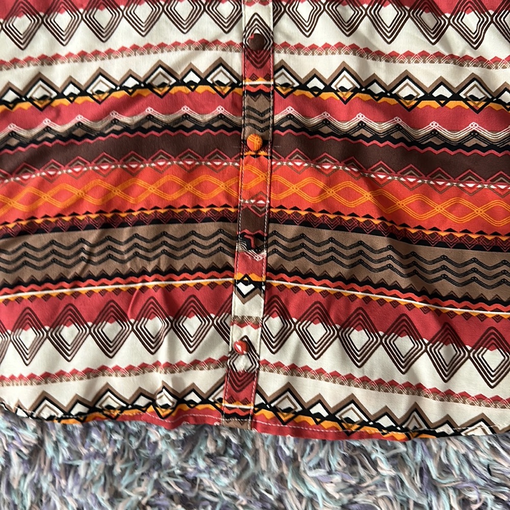 No Boundaries Juniors Print Tank Top XS - Picture 7 of 10